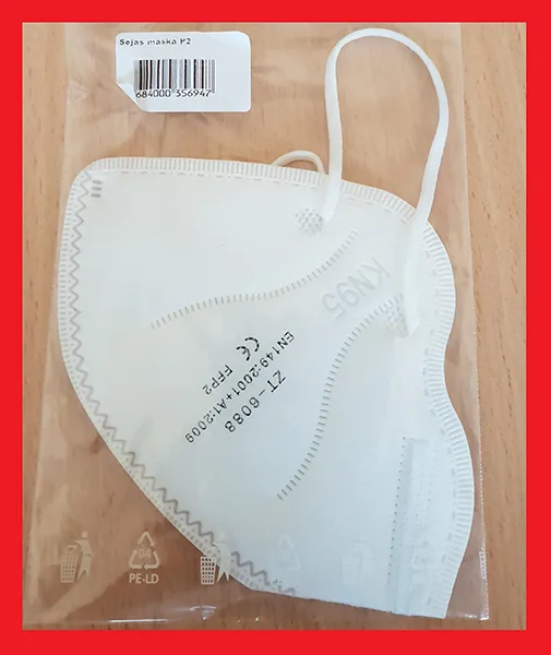 Particle filter mask