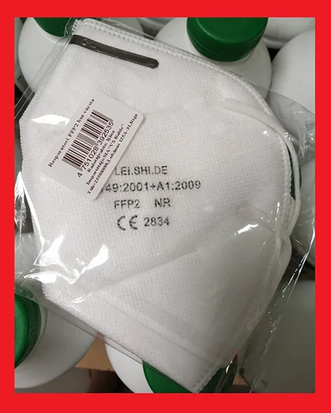 Particle filter mask