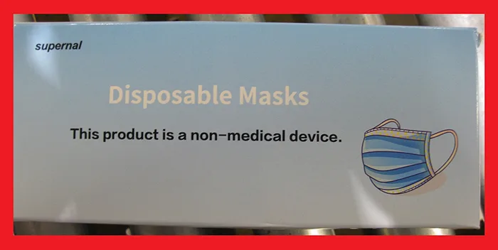 Particle filter mask