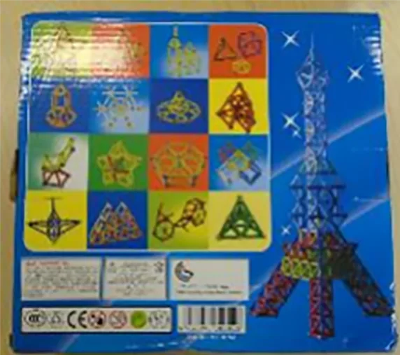Magnetic toy set