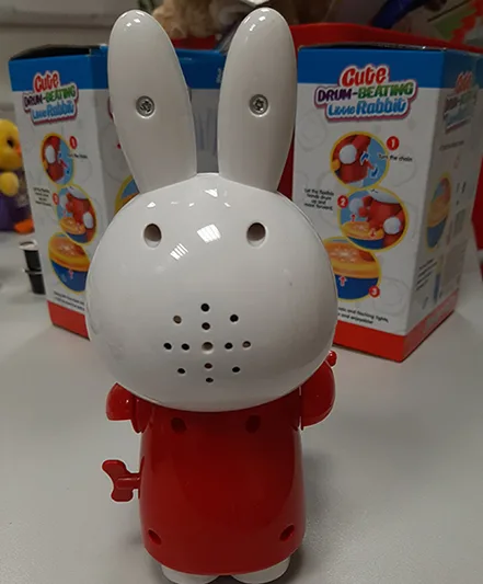 Plastic wind-up toy