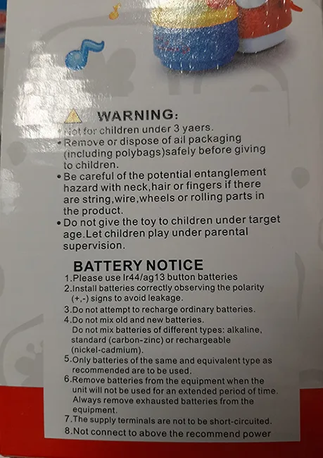 Plastic wind-up toy