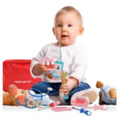 Toy doctor kit