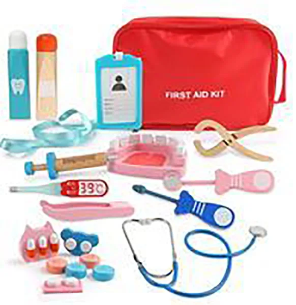 Toy doctor kit