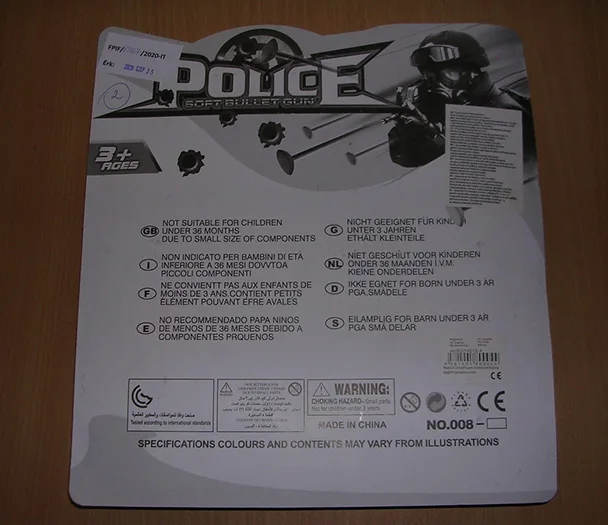 Toy police set