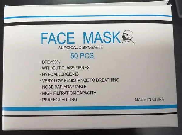 Particle filter mask