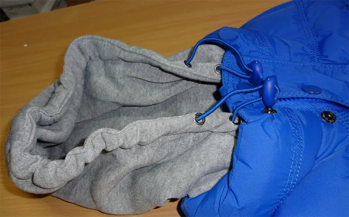 Children's vest with hood