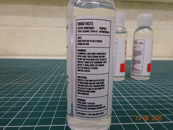 Hand disinfectant