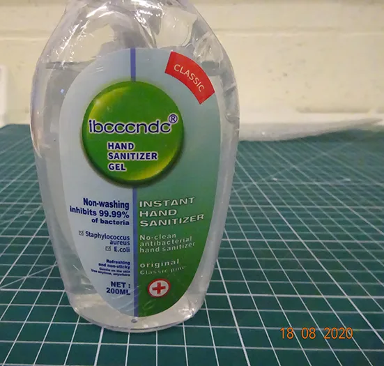 Hand disinfectant