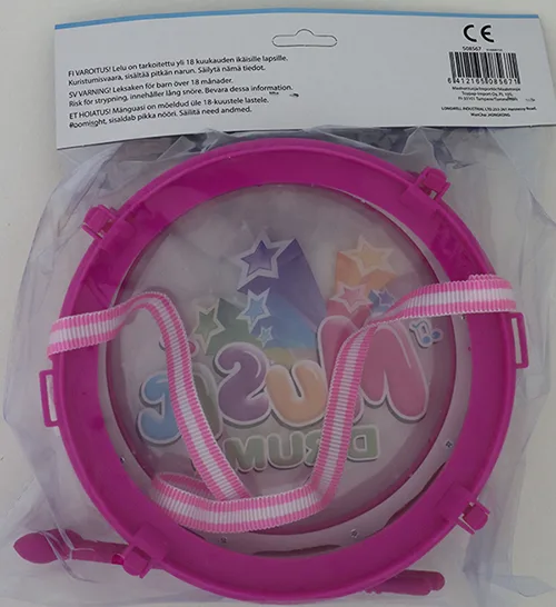 Toy drum set