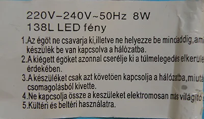 Lighting chain