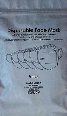 Particle filter mask