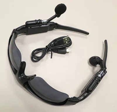 Sun glasses with bluetooth