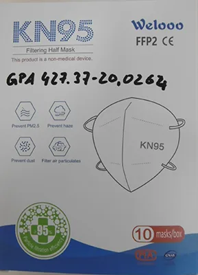 Particle filter mask