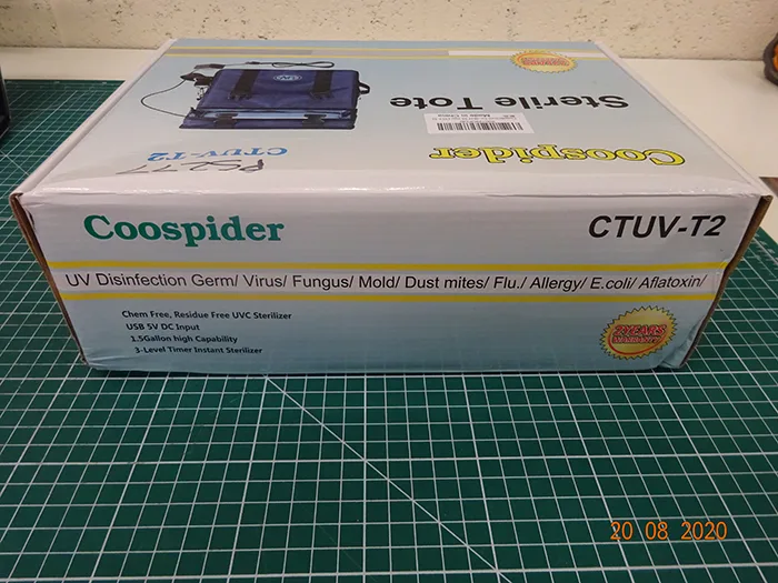 UV Steriliser Bag