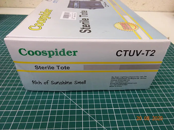 UV Steriliser Bag