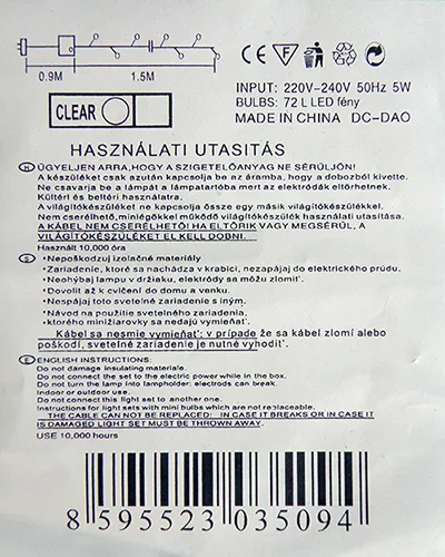 Lighting chain