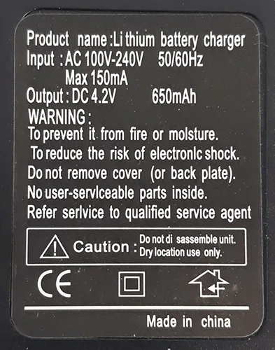 Laser pointer with charger
