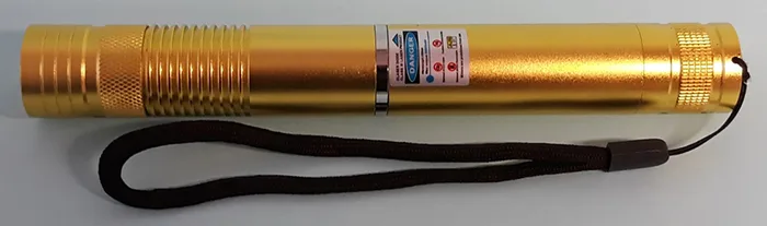 Laser pointer with charger