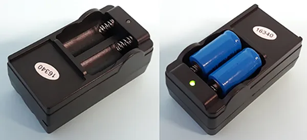 Laser pointer with charger