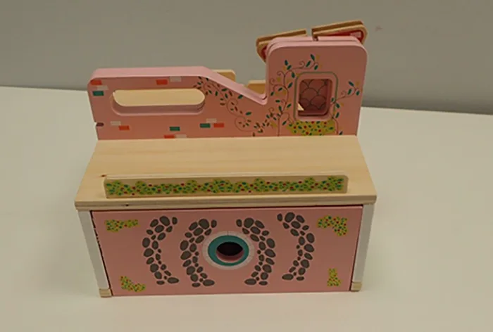 Wooden Portable Doll House