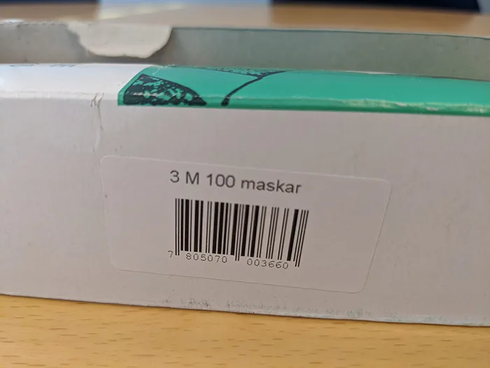 Particle filter mask