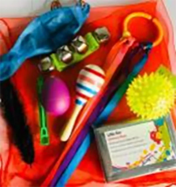 Set of sensory play toys