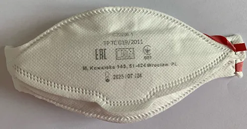 Particle filter mask
