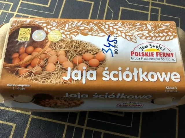 Ostrzeżenie publiczne dotyczące żywności: wykrycie pałeczek Salmonella spp. na powierzchni i w treści jaj