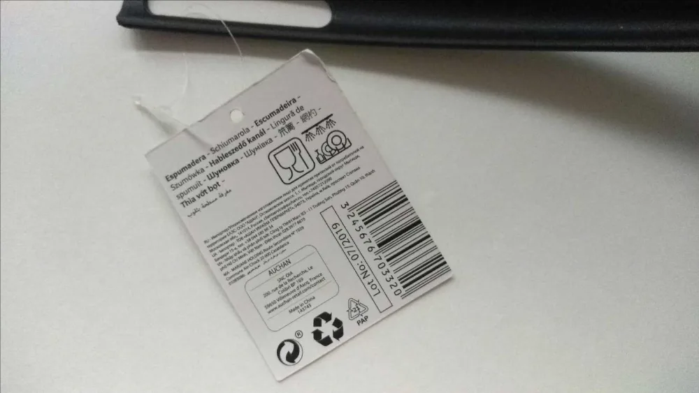 Ostrzeżenie publiczne dotyczące wyrobu do kontaktu z żywnością: Migracja pierwszorzędowych amin aromatycznych z produktu pn. Łyżka Szumówka