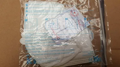 Particle filter mask