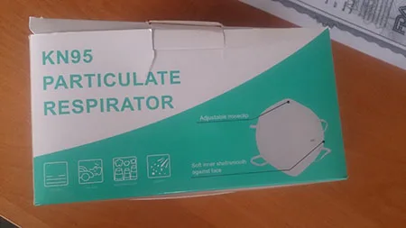 Particle filter mask