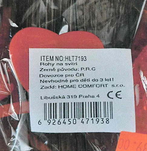 Plastic headband