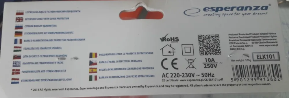 Extension lead