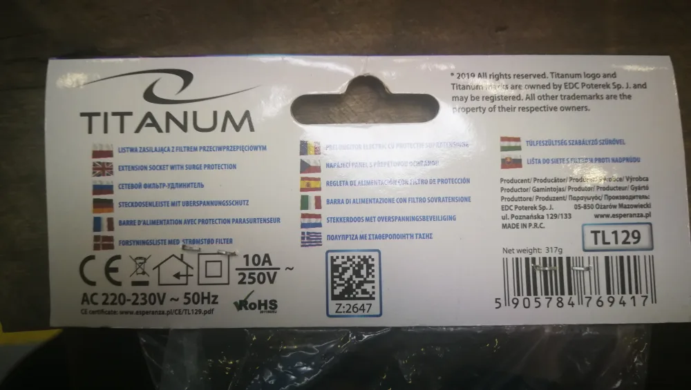 Extension lead