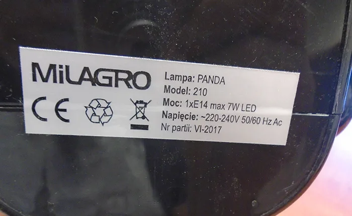 Table lamp