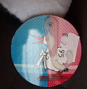 plush stork