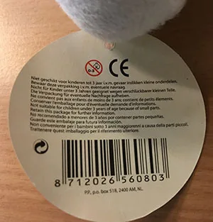 plush stork