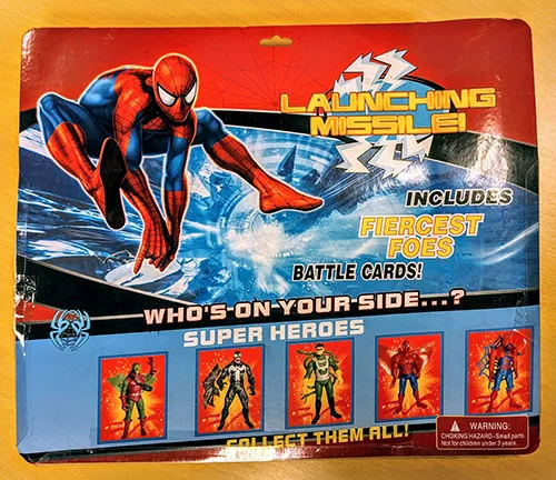 4 Marvel characters sold together