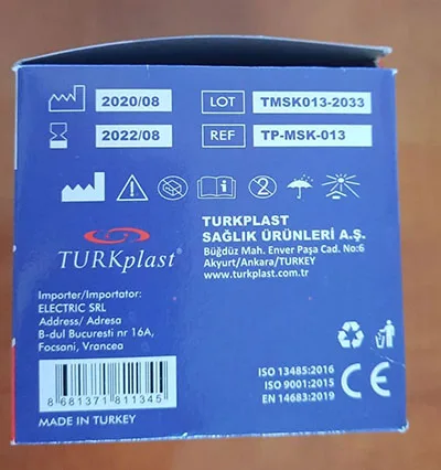 Particle filter mask