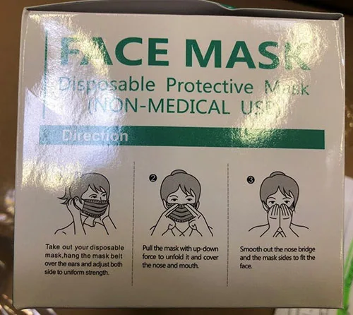 Particle filter mask