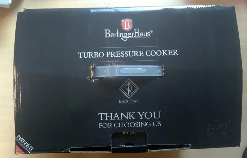 Autocuiseur turbo berlinger haus