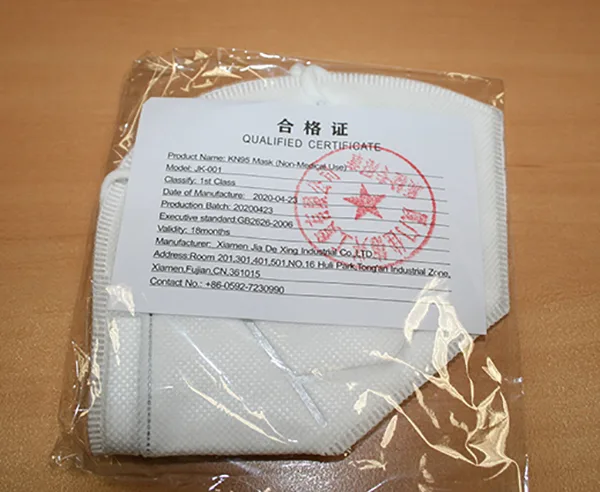Particle filter mask