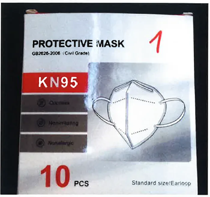 Particle filter mask