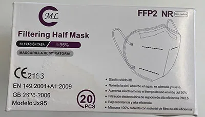 Particle filter mask