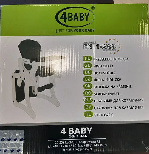 Children's high chair set