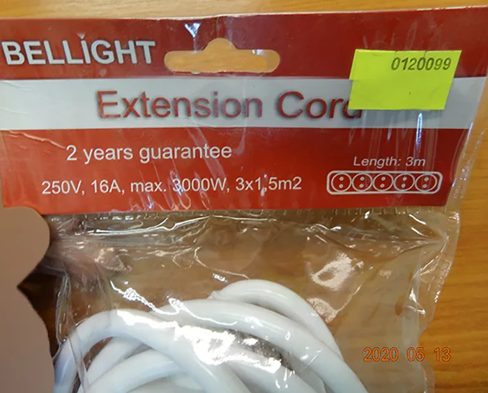 Extension cord