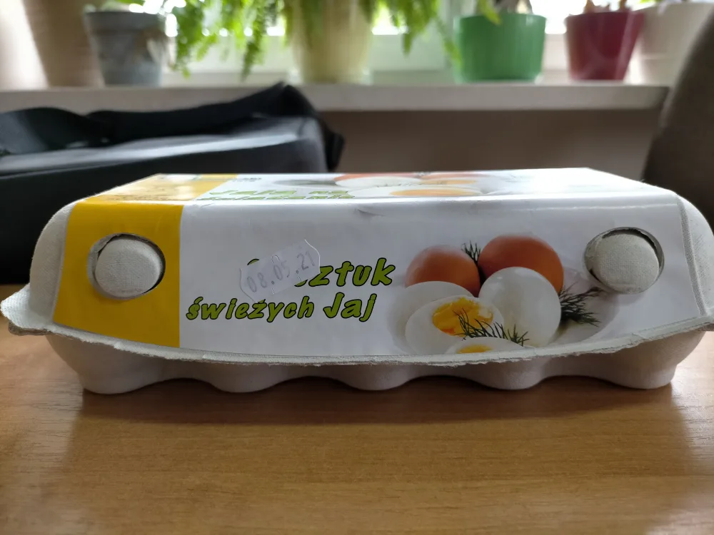 Ostrzeżenie publiczne dotyczące żywności: Stwierdzenie Salmonella spp. na powierzchni skorupek jaj konsumpcyjnych