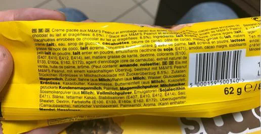 PEANUT M&M'S ICE CREAM 62g