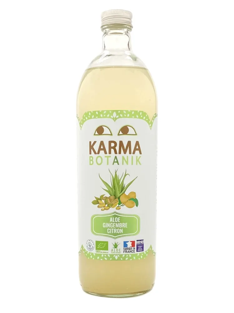 Karma botanik aloe gingembre citron
